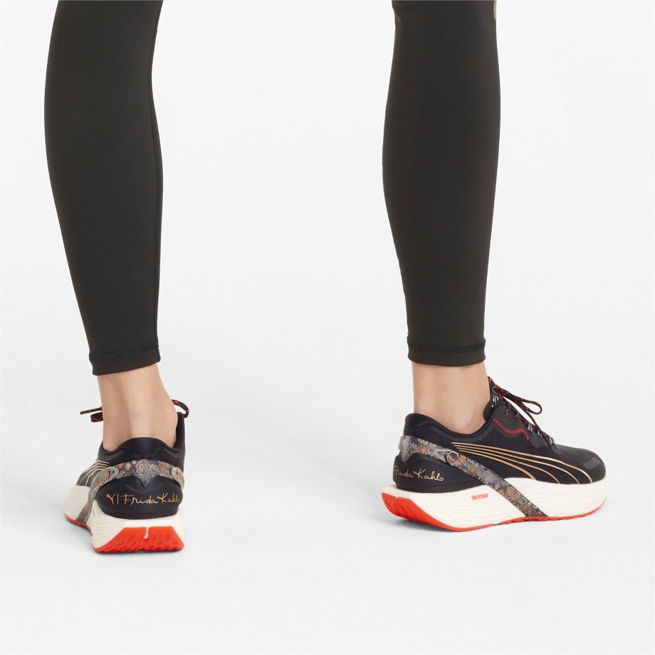 Bezecke Topanky Puma Run XX Frida 1 Nitro Damske Čierne Zlate | SK-JO0793286