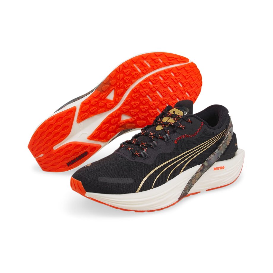 Bezecke Topanky Puma Run XX Frida 1 Nitro Damske Čierne Zlate | SK-JO0793286