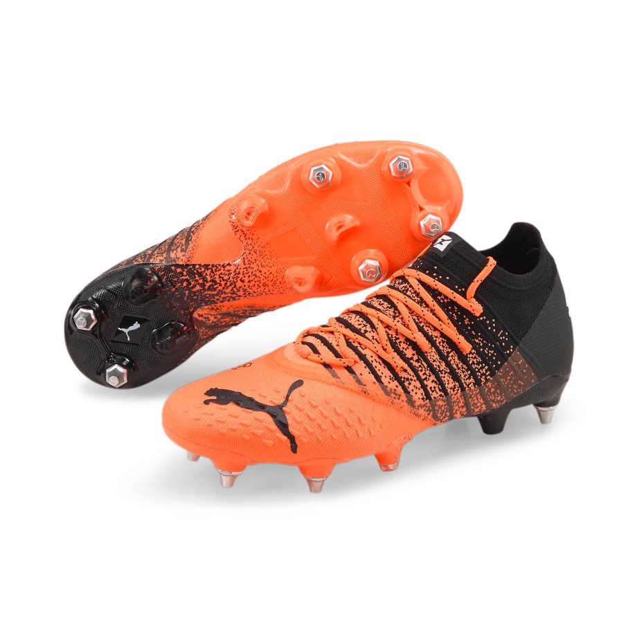 Kopačky Puma FUTURE 1.3 MxSG Panske Oranžové Čierne Biele | SK-UV6295183