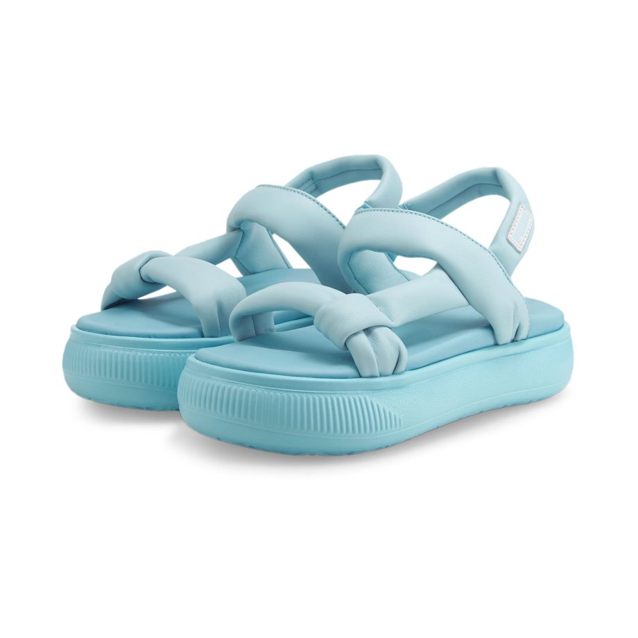 Sandále Puma Suede Mayu Summer Damske Tyrkysové Biele | SK-FI9158024