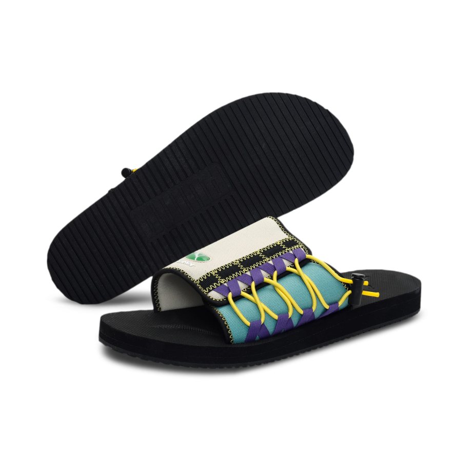 Sandále Puma x BUTTER GOODS Wilo Panske Čierne Modre | SK-LA0482713