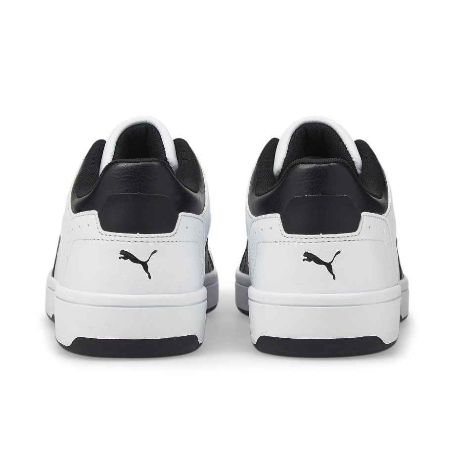 Tenisky Puma Rebound Joy Low Panske Biele Čierne | SK-NU3246017