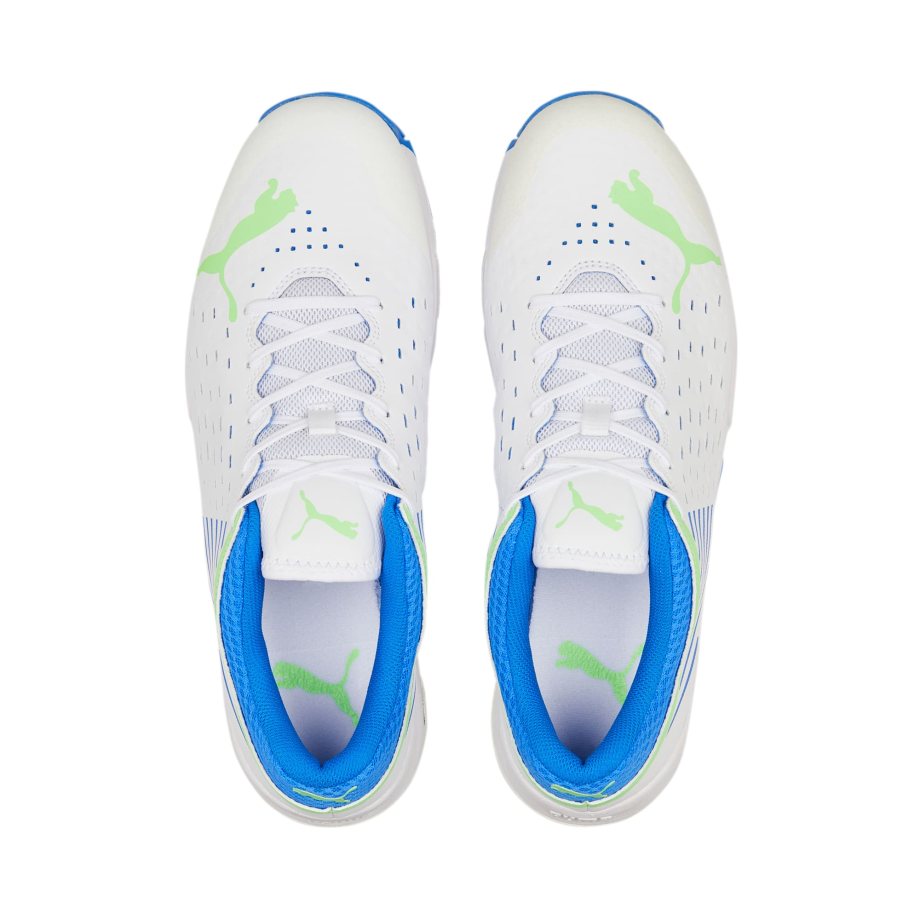 Topanky S Hrotmi Puma Spike 22.1 Cricket Damske Biele Zelene | SK-UO9801753