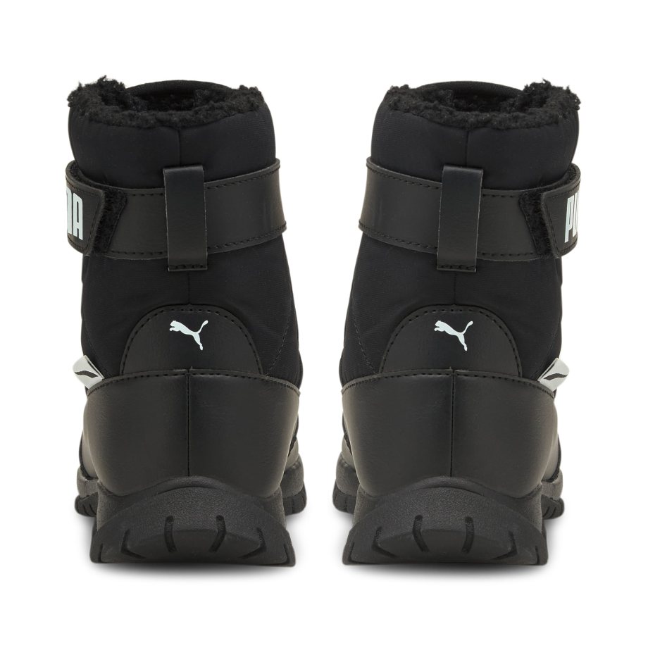 Zimne Cizmy Puma Nieve Zimná Boots Chlapcenske Čierne Biele | SK-GC8427315