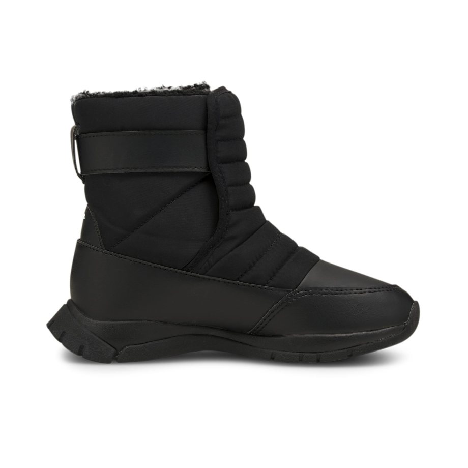 Zimne Cizmy Puma Nieve Zimná Boots Chlapcenske Čierne Biele | SK-GC8427315